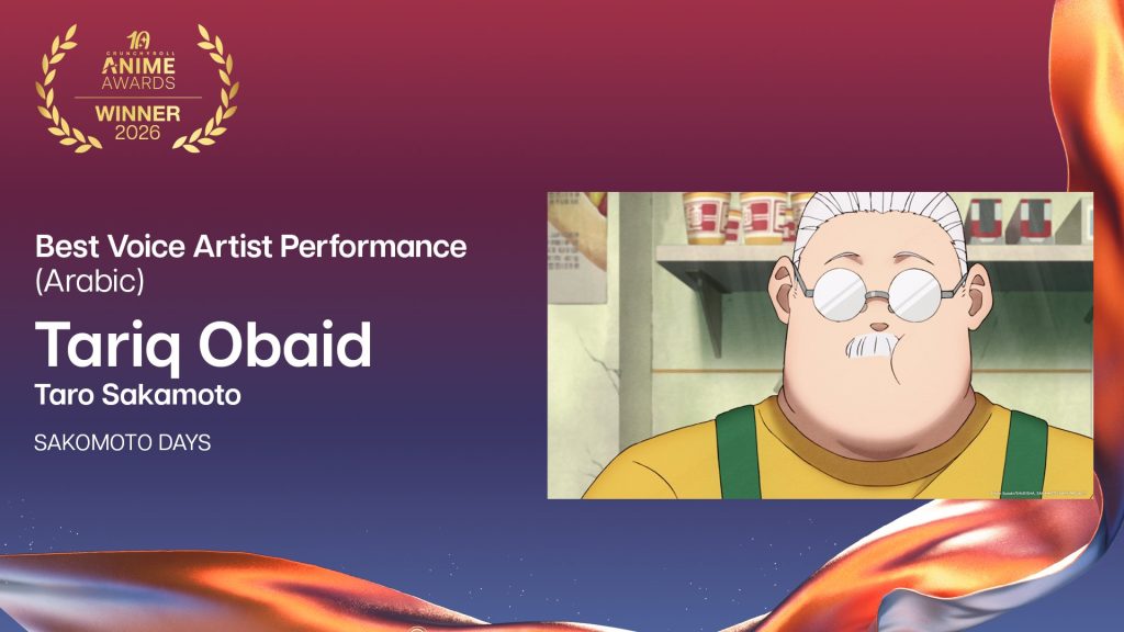 Best Voice Artist Performances Arabic: Tariq Obaid (Taro).