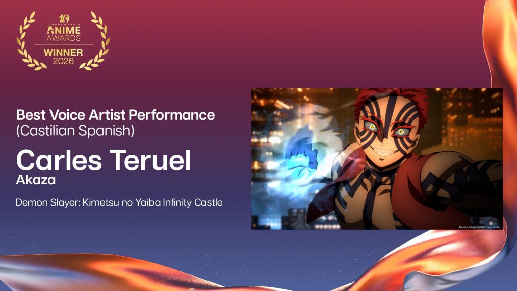 Best Voice Artist Performances Castilian Spanish: Carles Teruel (Akaza).