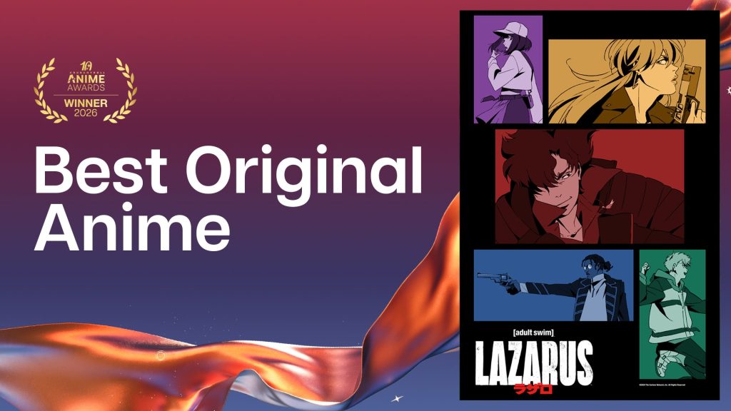 Best Original Anime: Lazarus.