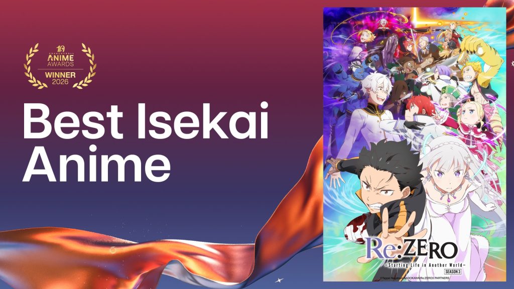 Best Isekai: Re:Zero − Starting Life in Another World Season 3.