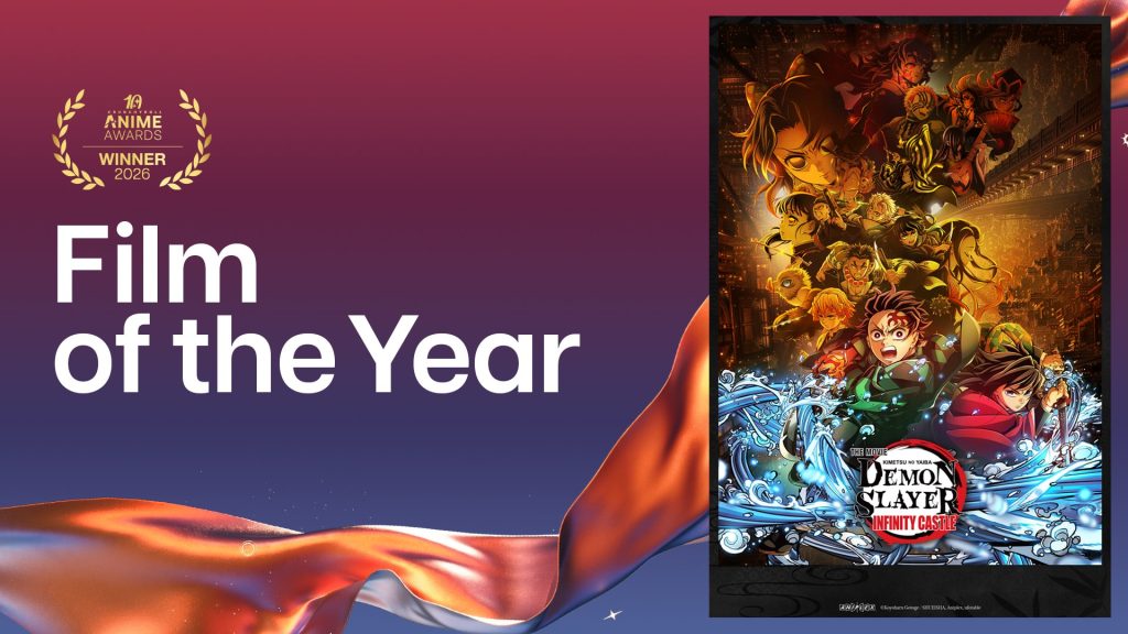 Film of the Year: Demon Slayer: Kimetsu no Yaiba – The Movie: Infinity Castle.